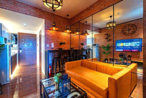 Brit Industrial 1 Bedroom suite in Air Makati.